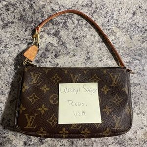 Monogram LV Pochette AUTHENTIC